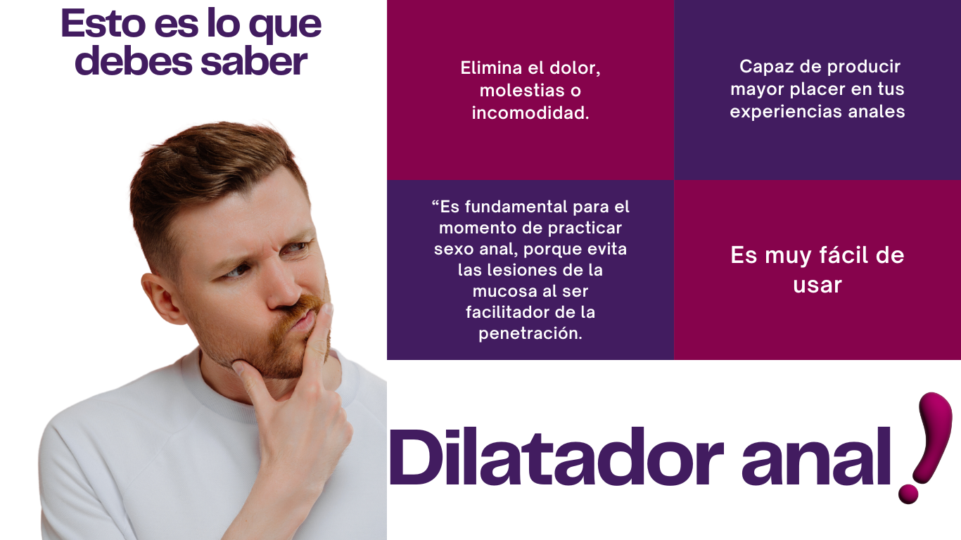 Dilatador Anal - OhYes! Para salir de la monotonía